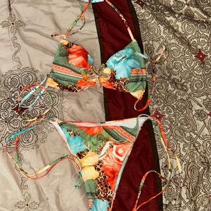 Multicolor Bikini Set large